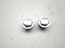 86-04 Suzuki Savage LS650 Front Fork Caps Set pair