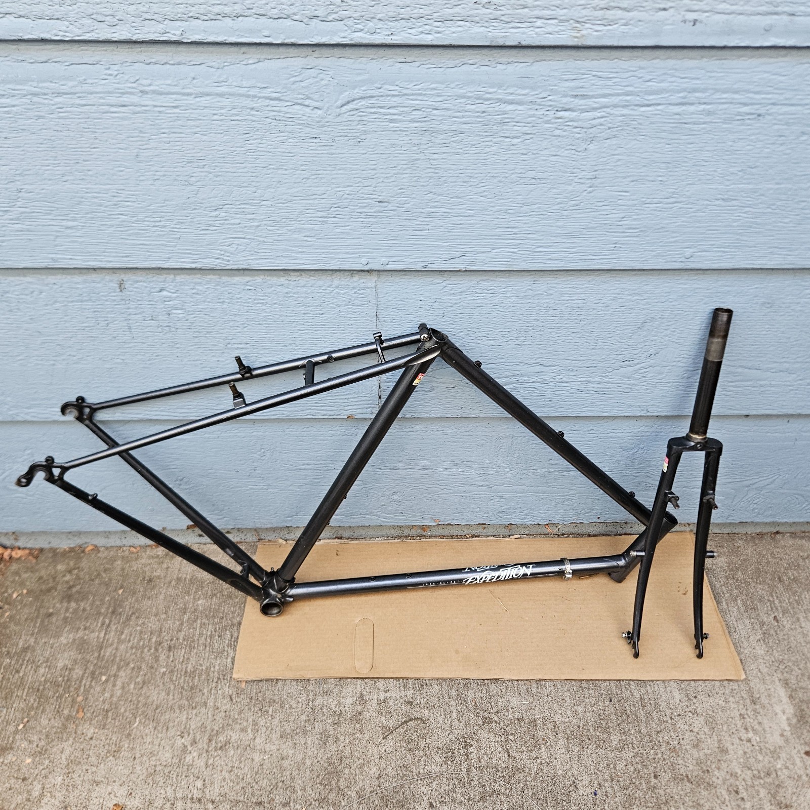 (Used) 1983 Specialized Expedition Touring Road Bike Frame 58cm Large made in Japan (500.00 USD)