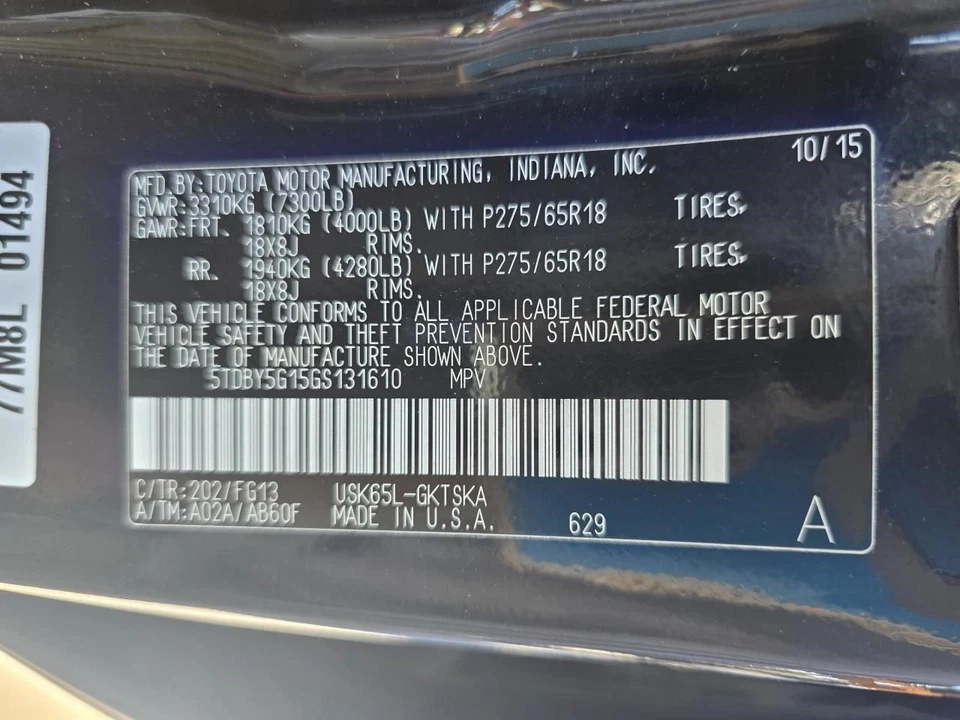 Transfer Case AWD Fits 08-22 SEQUOIA 31075444 Foto 3 de 4