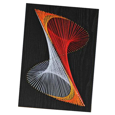 Crafts Pin String Art Kits Für Kinder Geometric 8 Pattern Home Decor