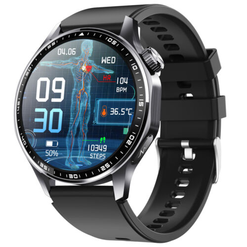Smart watch pressione sanguigna frequenza cardiaca sangue acido ossiurico monitoraggio salute - Foto 14 di 20