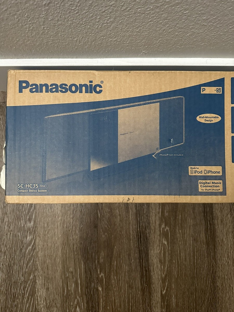 【未使用品】Panasonic SC-HC35 ミニコンポ シルバー Panasonic SC-HC35 Mini Audio System for sale online | eBay