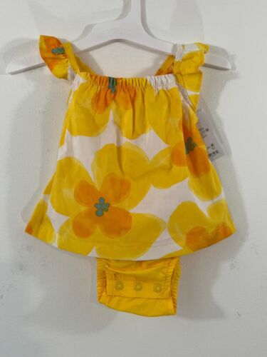 NWT Girls Baby 3 Month Just One You Carter's Dress Outfit Summer Flower Floral