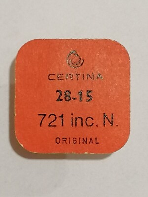 CERTINA CALIBER 28 15 PART 721