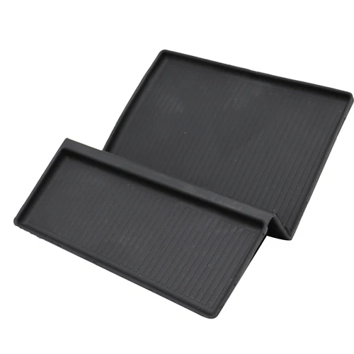 Black Center Console Bin Rubber Mat Fit For Dodge Ram 2500 3500 2010-2015, - Picture 2 of 4