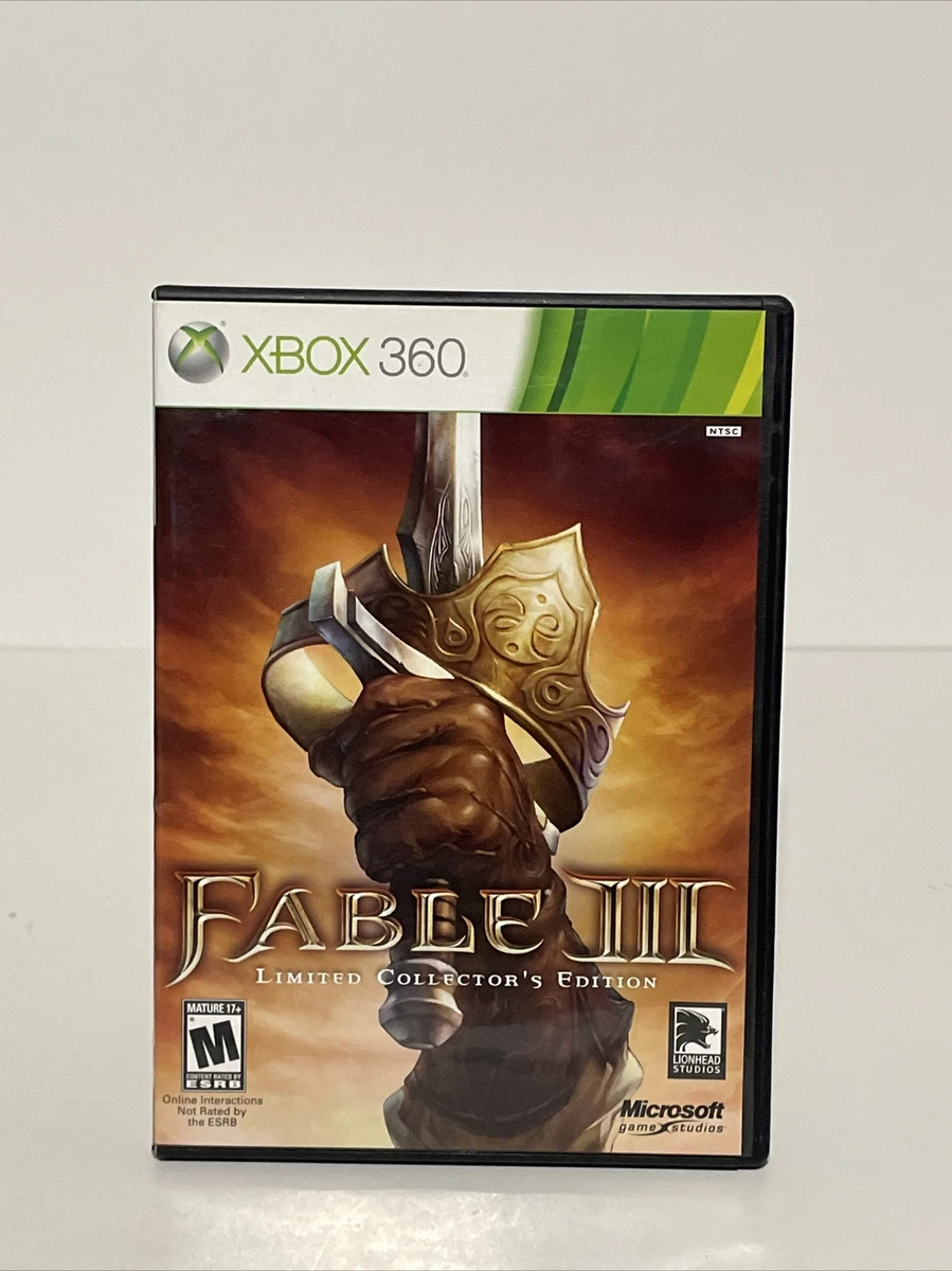 Fable 3 Collectors Edition for sale | eBay