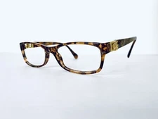 Dolce & Gabbana Light Clear Tortoise Rectangular Glasses DG3147P 2550 53 16 135