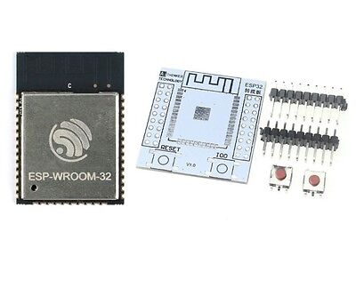ESP-WROOM-32 ESP32 ESP32S IoT Wifi Wlan BLE Module+Adapter Board BSG