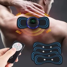 Portable Multi-Speed Electric Neck Massager - Smart Mini, Rechargeable, Adjustab
