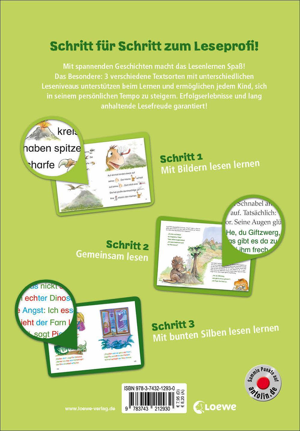 Thumbnail - Lesenlernen In 3 Schritten - Die Schönsten Dinogeschichten | Loewe