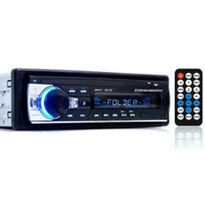 1 DIN Bluetooth Car Stereo Handsfree In-dash MP3/USB/SD/FM/AUX+Frame K3F7 U O3G6