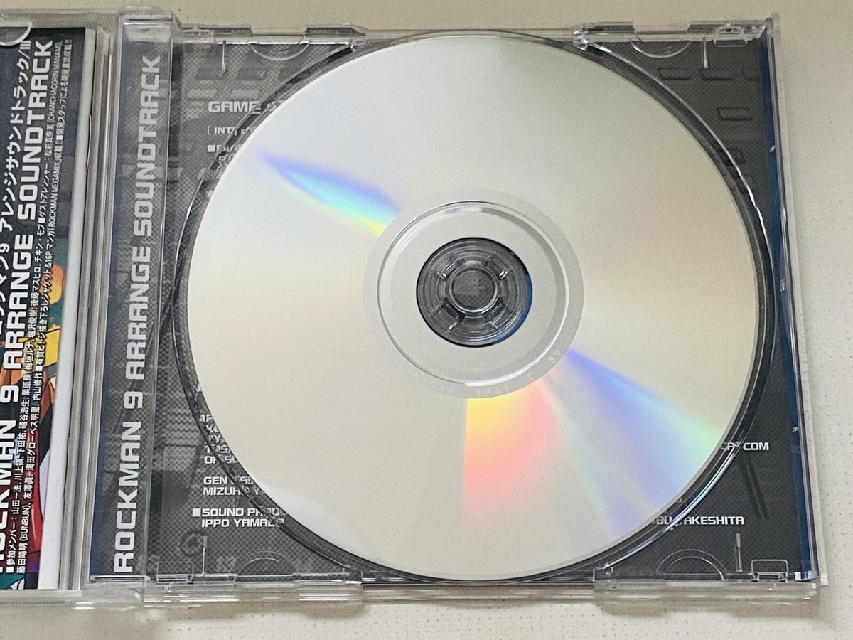 Megaman Rockman 9 Arrange SoundTrack Capcom Japanese Game Music CD
