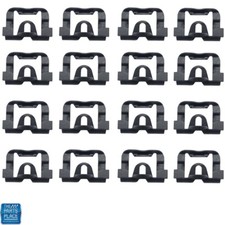 1973-77 Gm A Body Front Windshield Molding Moulding Clip Kit - 16 Pieces