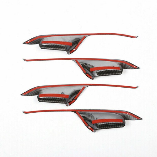 Door Handle Bowl Cover Trim ABS Carbon Fiber For BMW X5 F15 14-18 X6 F16 15-2018 - Picture 4 of 7
