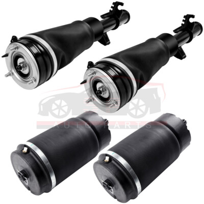 4PCS Front Rear Air Suspension Struts Spring For Land Rover Range Rover L322 HSE