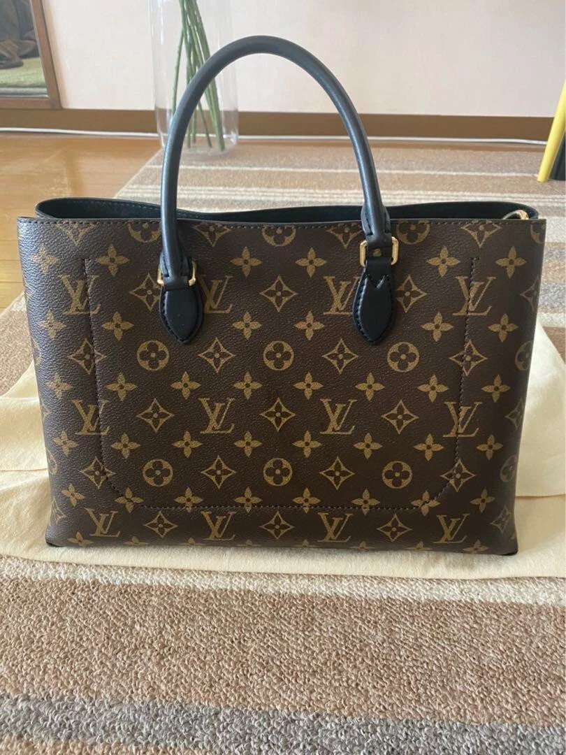 louis vuitton tote brown