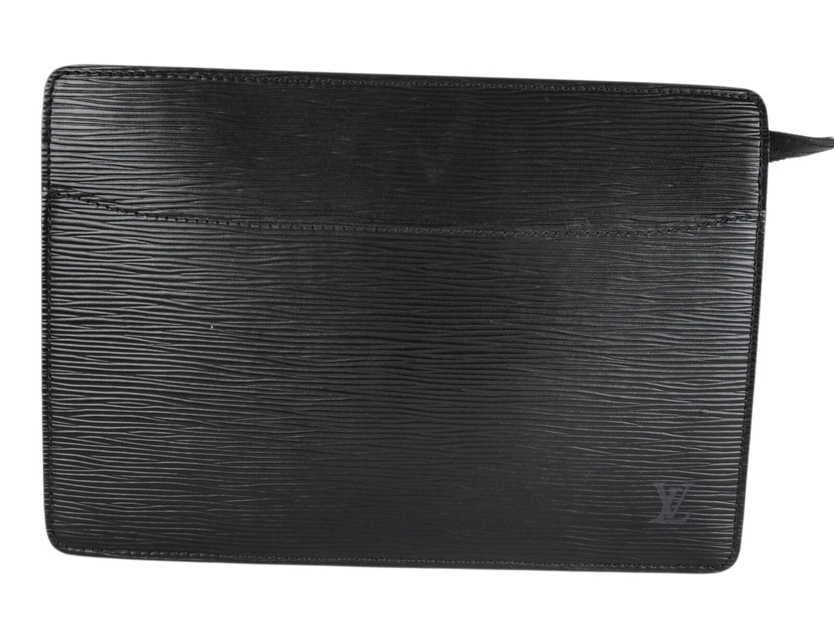 Buy Pre-Owned LOUIS VUITTON Pochette Félicie Black EPI Leather