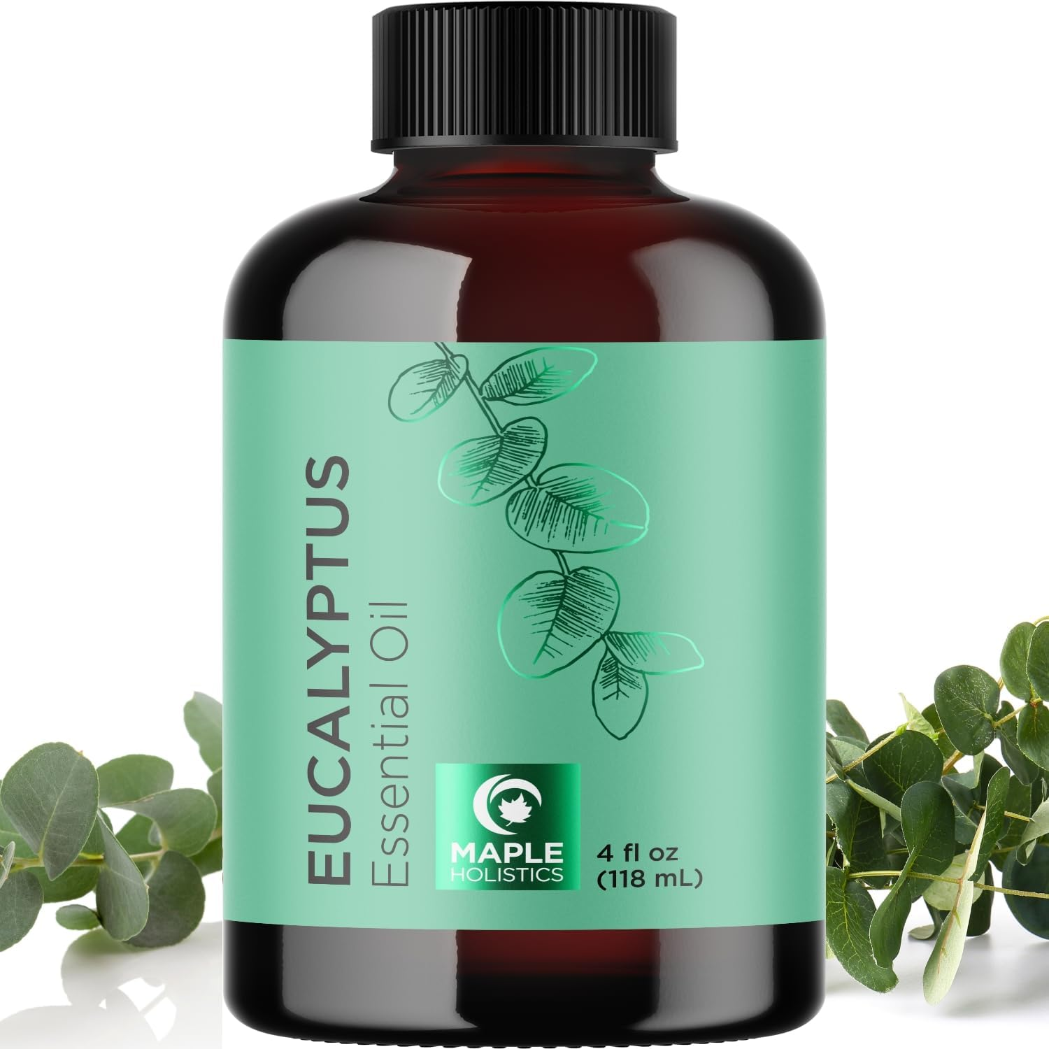 Pure Eucalyptus Essential Oil 4Oz - Invigorating Aromatherapy Oil for Diffuser & DIY
