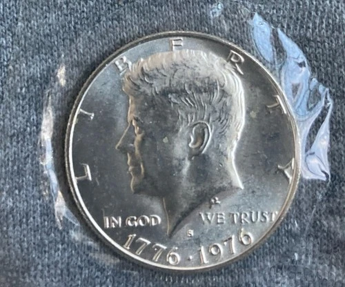 1976-S 40% Silver Kennedy Bicentennial Half Dollar  From Uncirculated Set
