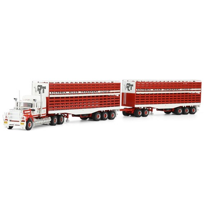 #ad Highway Replicas 1 64 Victoria River Livestock Road Train Mack 12033 $148.95