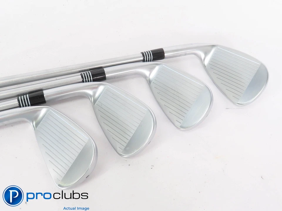 Nice POWER BILT Atlas PD 3-PW IRON SET - KBS CTaper Lite Stiff Flex +1/2" 448589 - Image 3 of 4