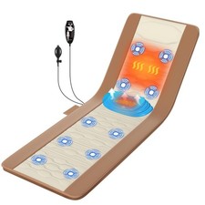 Full Body Massage Mat with Heat, Back Massager for Pain Relief Deep Tissue, B...