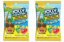 JOLLY RANCHER Tropical Hard Candy, 198g/7 oz, 2 Pack