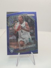 2025 Panini WNBA Prizm #126 Teresa Edwards Blue Velocity