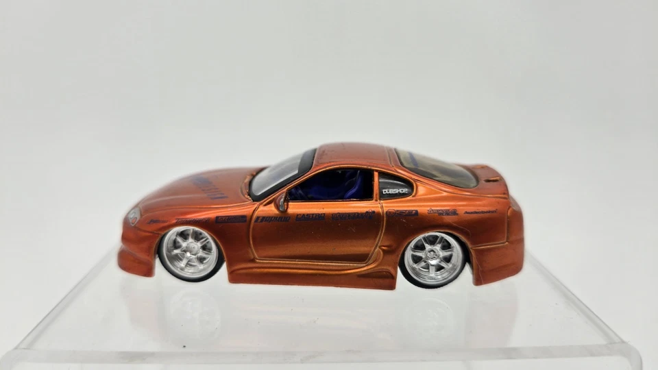 Vintage Toyota Supra 5TH Gear Import Racer Jada Toys 1:64 Scale Diecast Car Rare - Image 3 of 4
