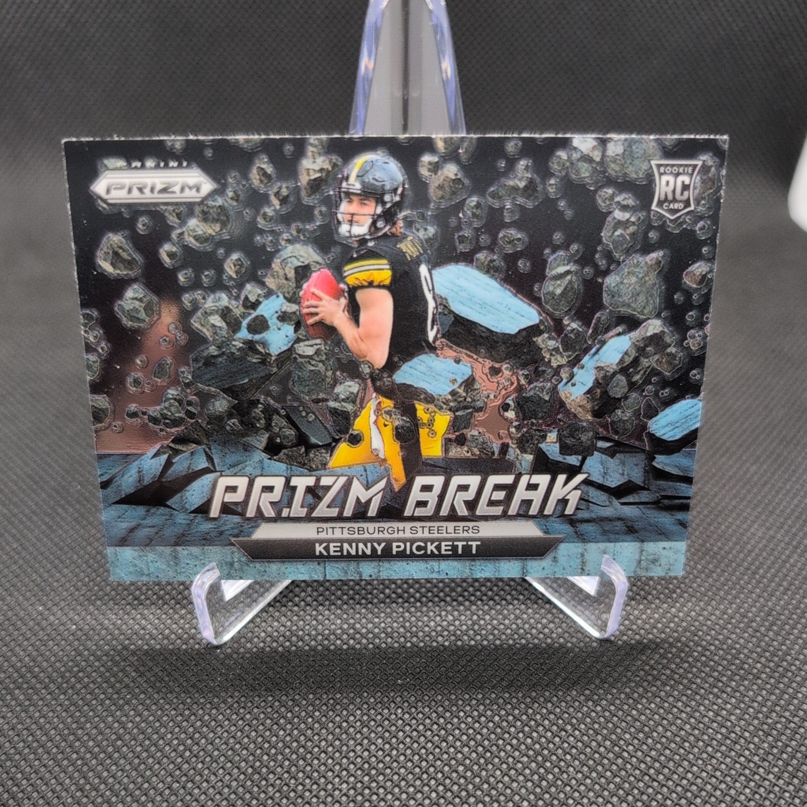 2022 Panini Prizm Kenny Pickett Prizm Break Rookie Card