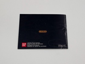 Pinball Nintendo NES Anleitungsheft Hinweis FAH