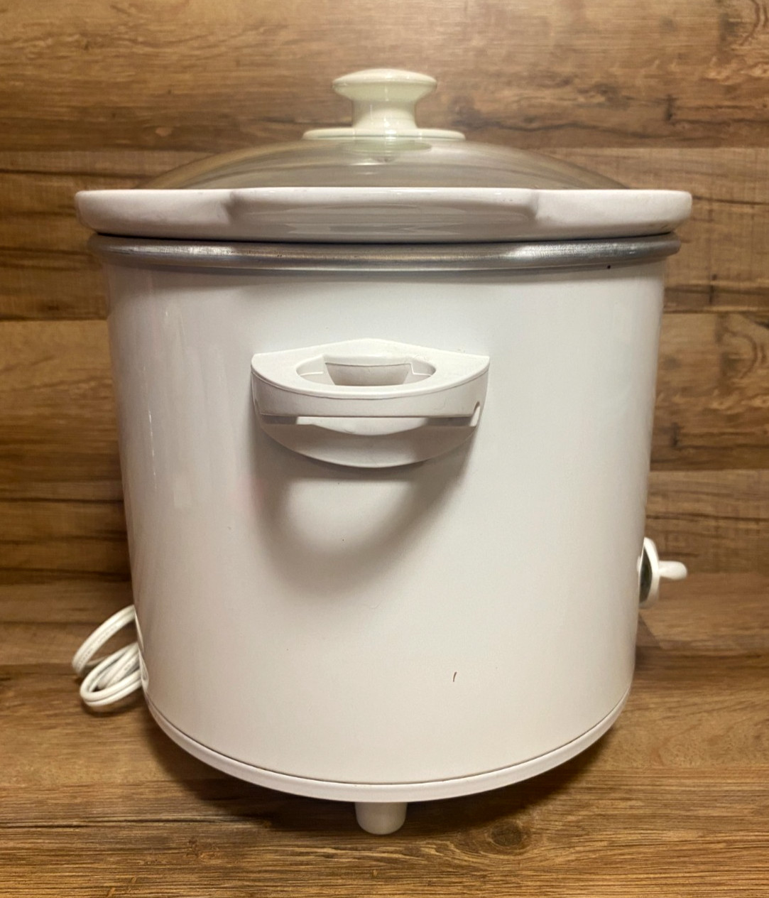 PROCTER SILEX - 4 QT. SLOW COOKER W/ REMOVABLE CROCK POT - GLASS LID #33320