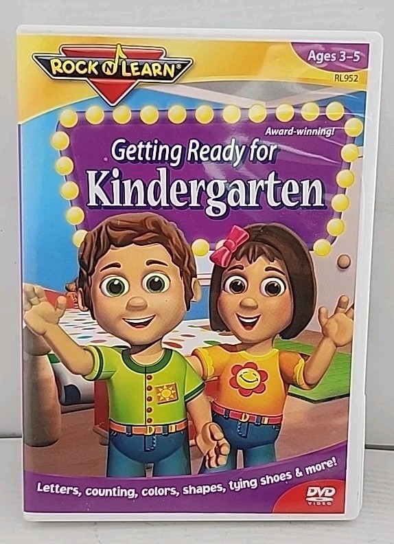 Getting Ready For Kindergarten DVD Rock N Learn Ages 3-5 45 min | eBay