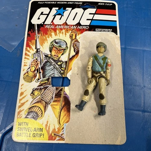 1983 Hasbro GI Joe ARAH Airborne Helicopter Assault Trooper. ( B 4 )