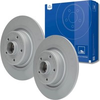 2X Ate 24.0111-0100.2 Bremsscheibe Voll Ø300 + Radlager FüR Renault Espace 4 Jk