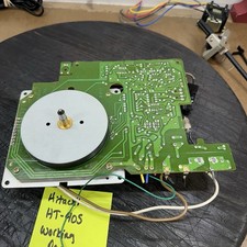 Hitachi HT-40S Turntable Parts - Main Control Board And Spindle Motor