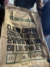 Coffee Burlap Sacks