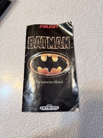 SEGA GENESIS BATMAN THE VIDEO GAME - COMPLETE (TESTED & WORKING) 