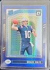 Drake Maye 2024 Panini Donruss Optic Blue Hyper Rated Rookie #229 Patriots