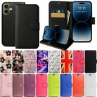 Case For iPhone 17 16 15 14 13 12 11 Pro Max Leather Flip Wallet Phone Cover