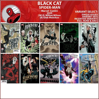 #ad Black Cat 2025 #1 2 3 4 5 6 7 8 9 10 Marvel Comics COVER SELECT $59.88