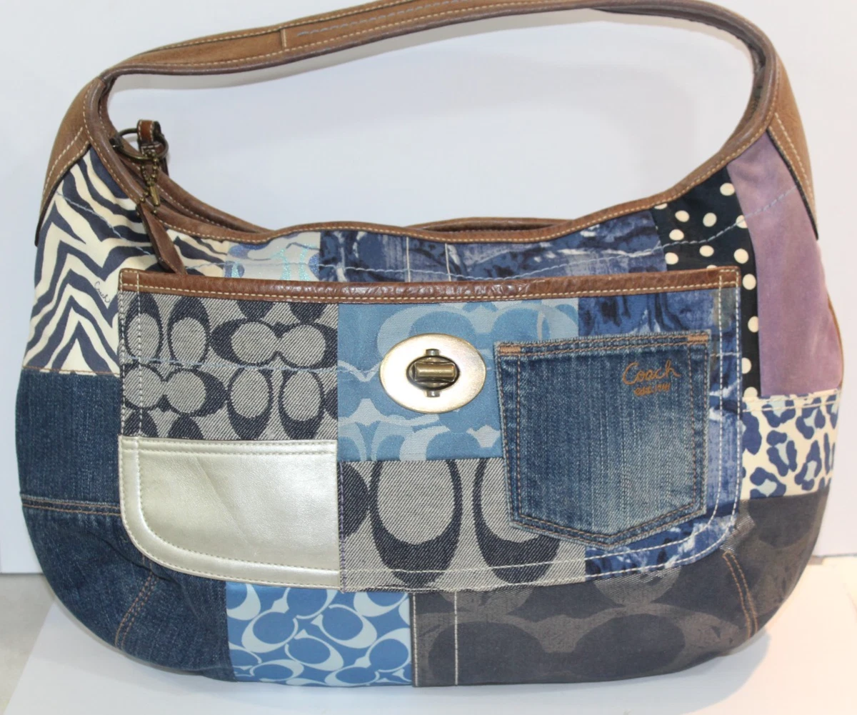 Coach Patchwork Denim Bags & Handbags for Women for sale | eBay
