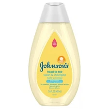 Johnson's Baby 13.6 fl. oz Head to Toe Baby Body Wash and Shampoo 1 Pack