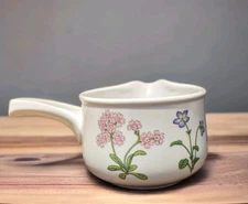 Vintage Noritake Gravy / Sauce Boat Floral Progression Petals Pattern Japan 