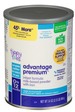 Tippy Toes Advantage Premium Milk Powder 0-12 Months 34oz EXP 8/26