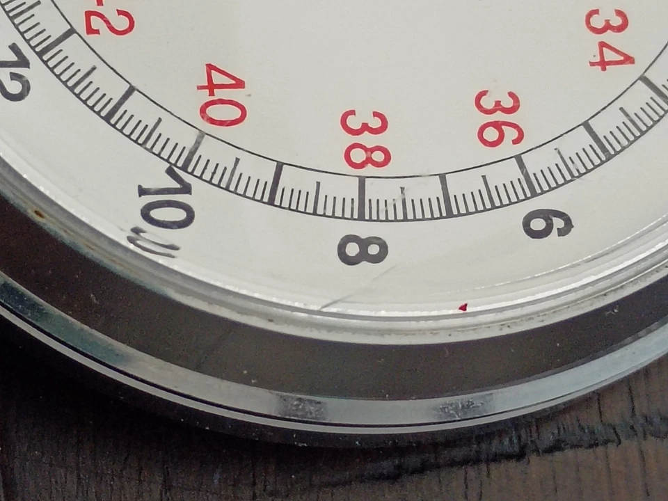 Raro --1 Cronómetro JEWEL HANHART---Hecho en Alemania-PARA REPUESTOS O REPARACIÓN--BONITO Foto 3 de 4