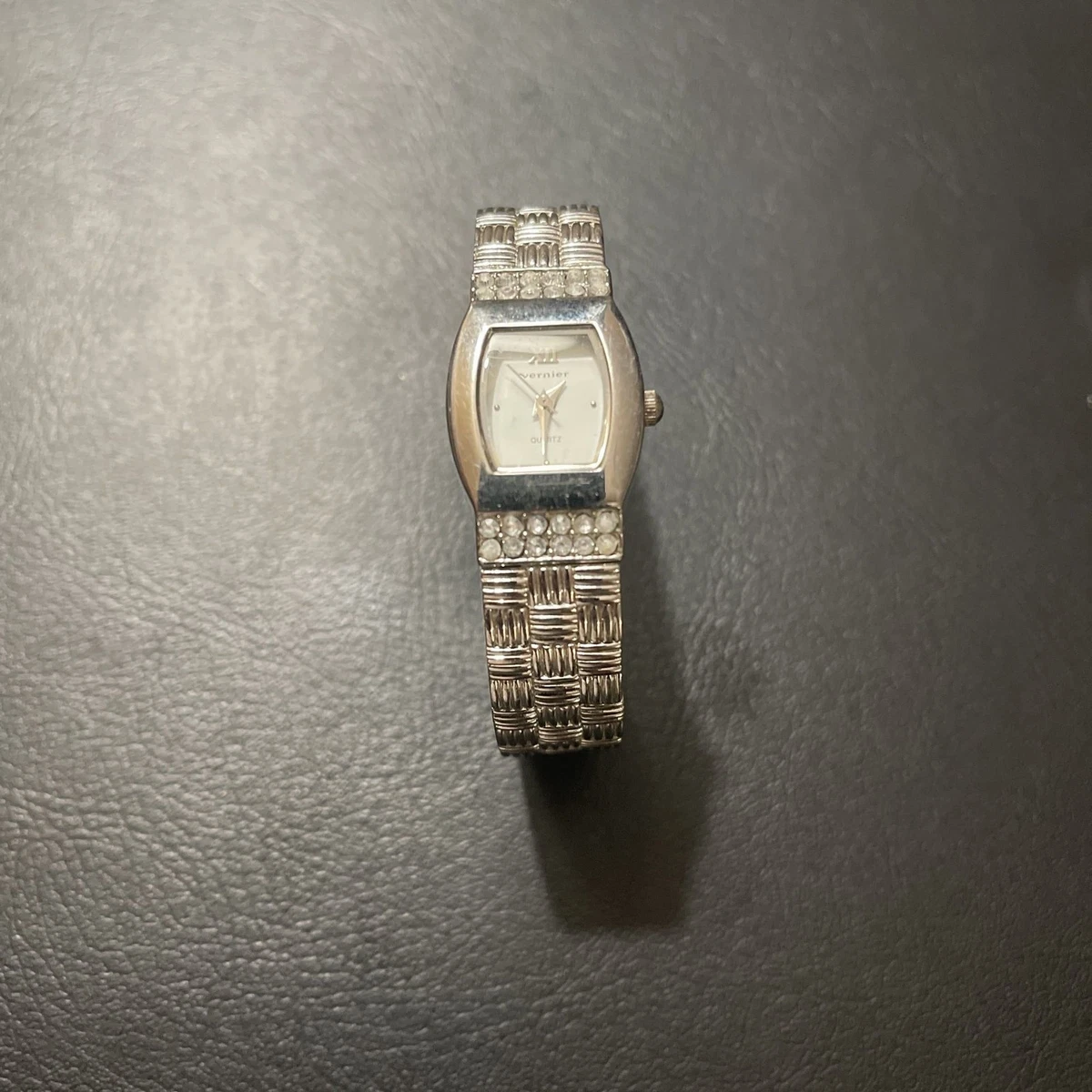 Vernier Women\'s 34mm Resin Half Link Half Round Bangle Watch Vernier Bangle Wristwatches for sale | eBay main image 2