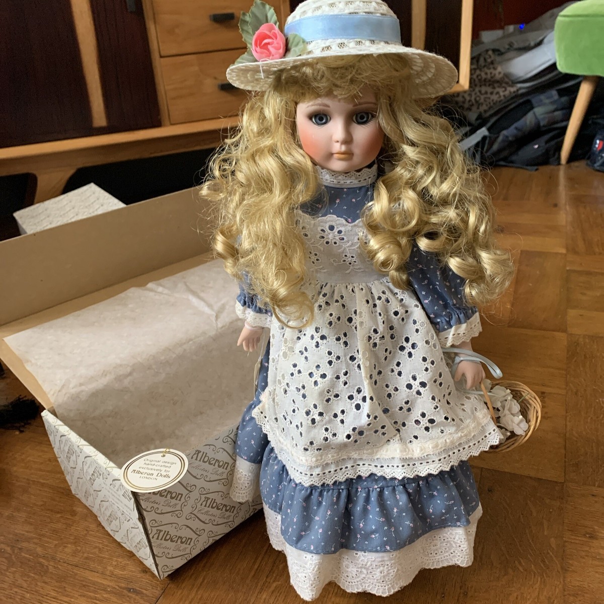 英国製Alberon Collector's Porcelain Doll Porcelain Doll From the Alberon Collection - Etsy UK