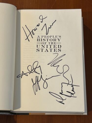People's History Of The United States by Howard Zinn SIGNED by Many at 92nd St Y - Picture 3 of 9