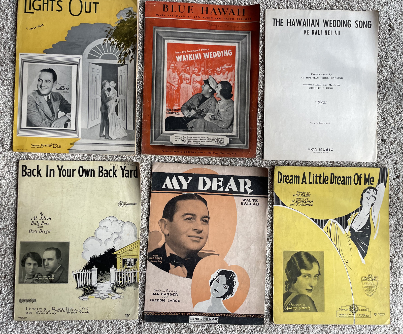 Antique and Vintage Sheet Music - Lot 17